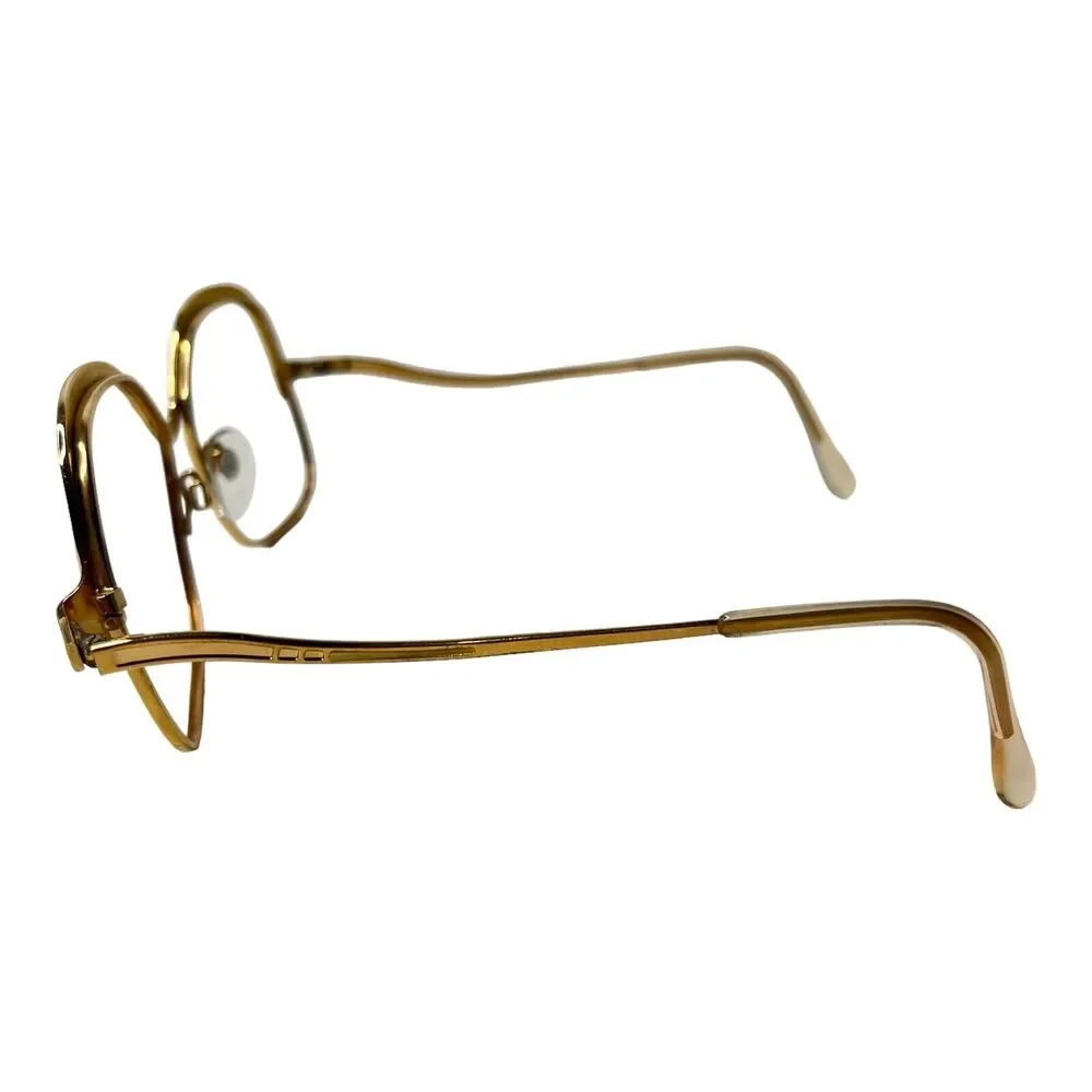 Avant Garde Womens Eyeglasses Frame Gold Davida Pink 56-14‎ H5837