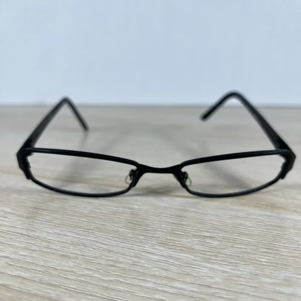 Gucci GG2867 003 Eyeglasses Matte Black Metal FRAMES ONLY Monogrammed 51-17-135