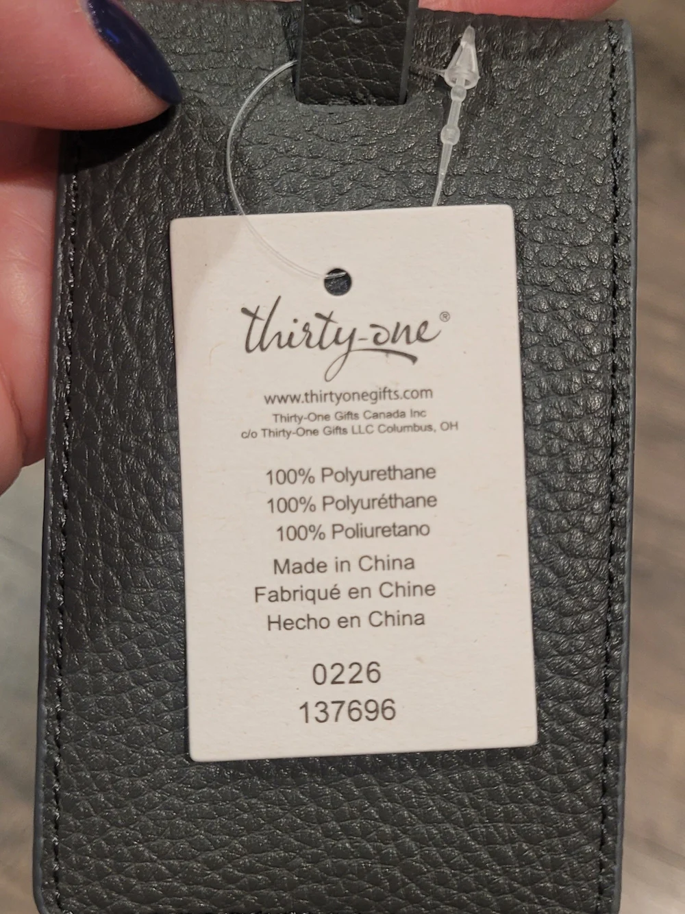 thirty-one privacy tag