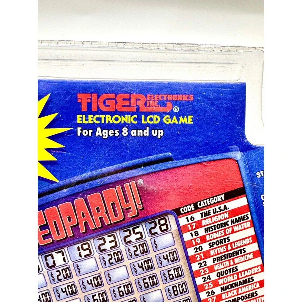 Tiger Electronics vintage tiger