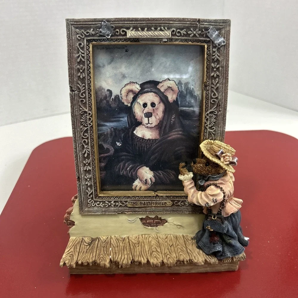 Boyds Bears The Collector Frame #27301 Special Edition With Light 1993 Bearstone