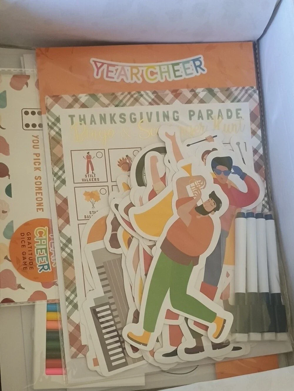 year cheer orange thanksgiving