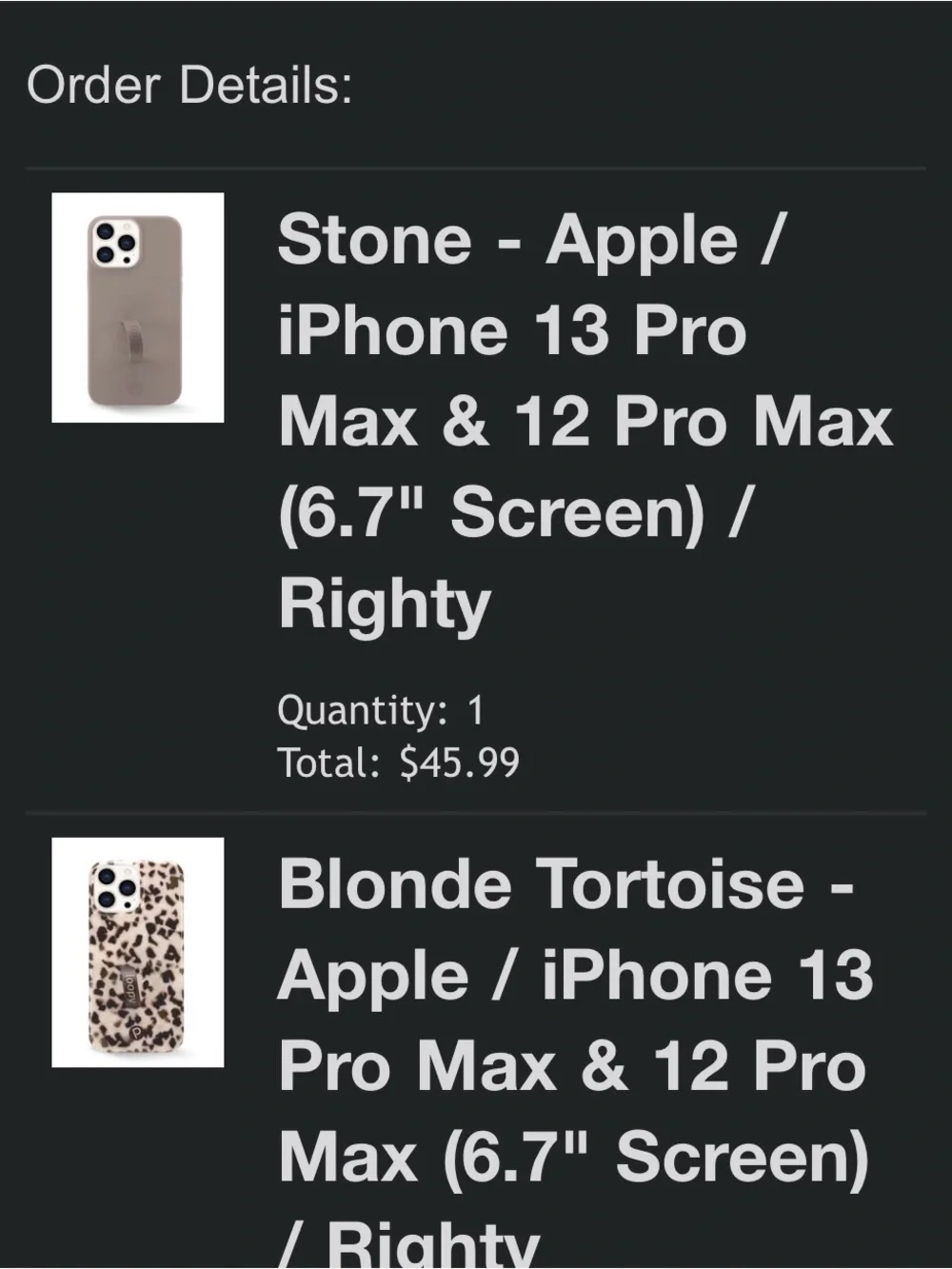 Loopy Case new stone