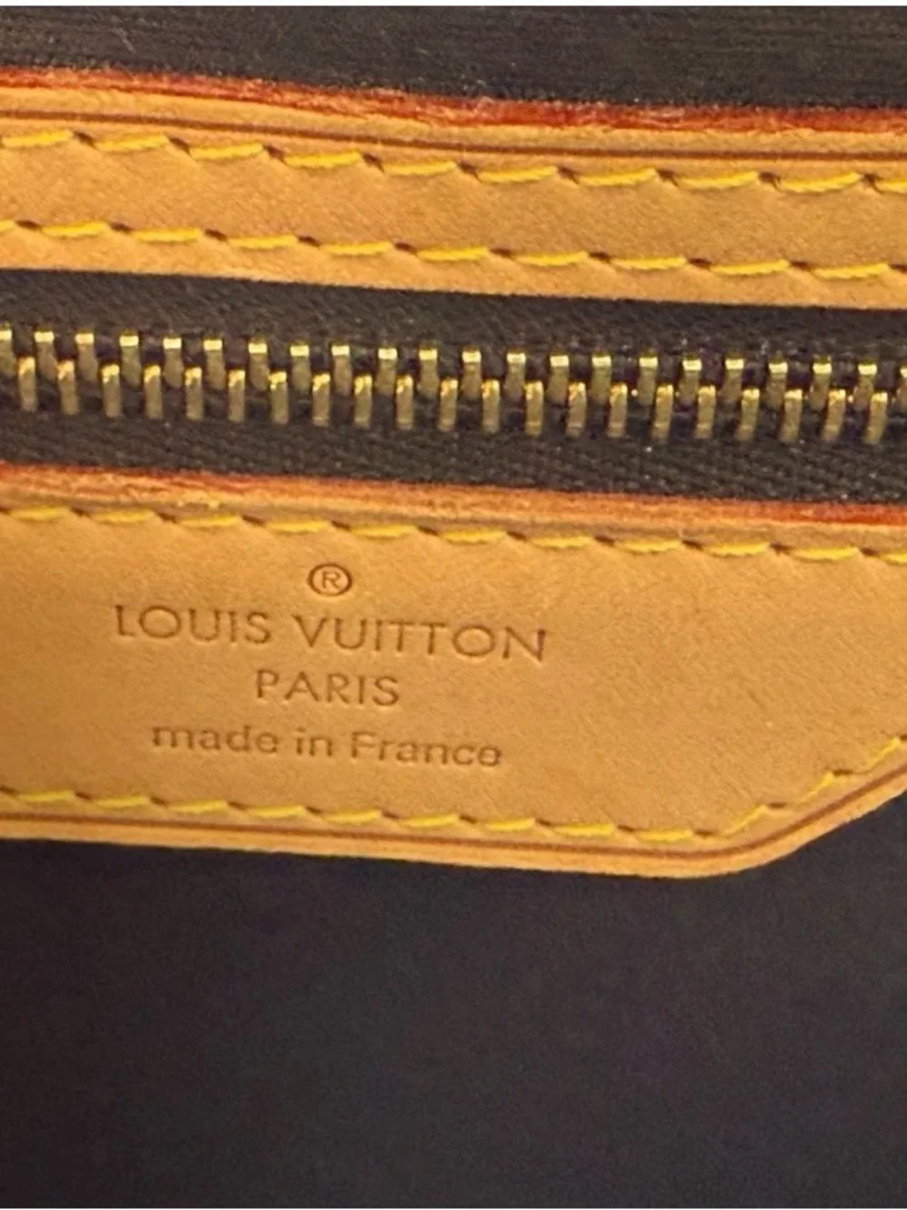 Louis Vuitton glossy burgundy