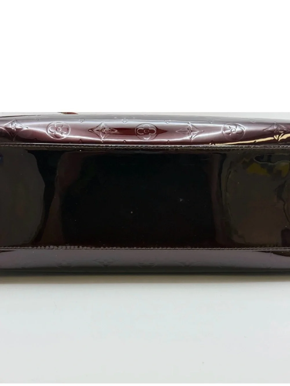 Louis Vuitton glossy burgundy