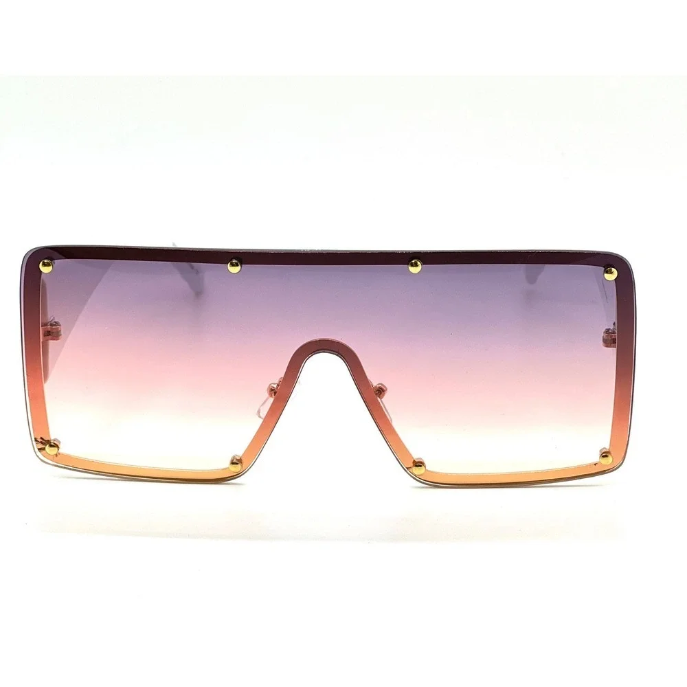 Women Sunglasses Oversized Single Lens New Model Elegant Style Large Shades 2022