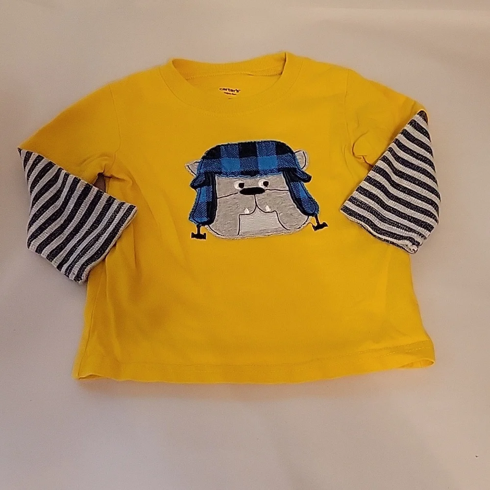 Carter's Bulldog Long Sleeve Shirt