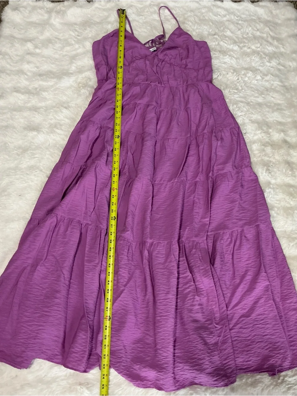 Abercrombie & Fitch flowing tiered
