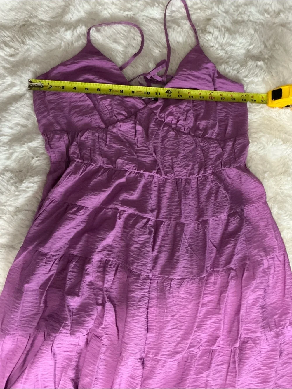 Abercrombie & Fitch flowing tiered
