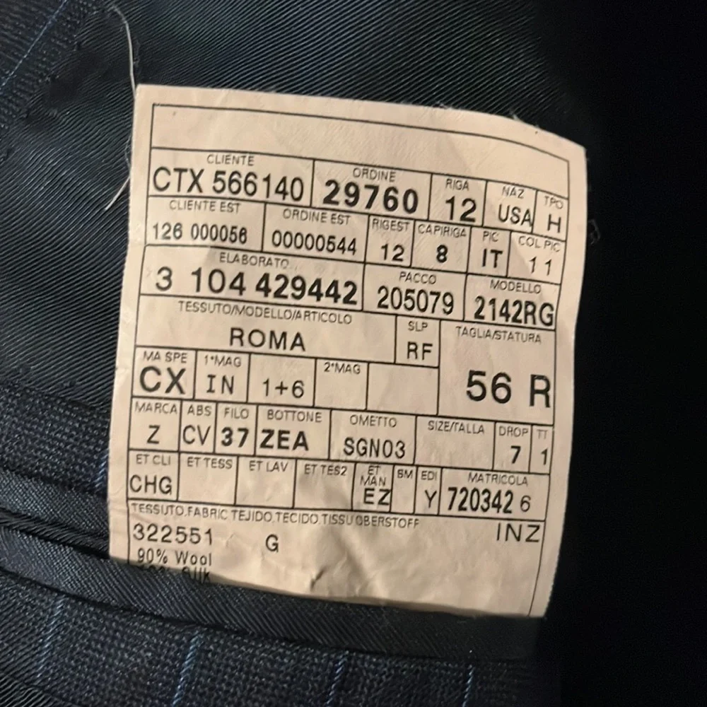 Ermenegildo Zegna italy made