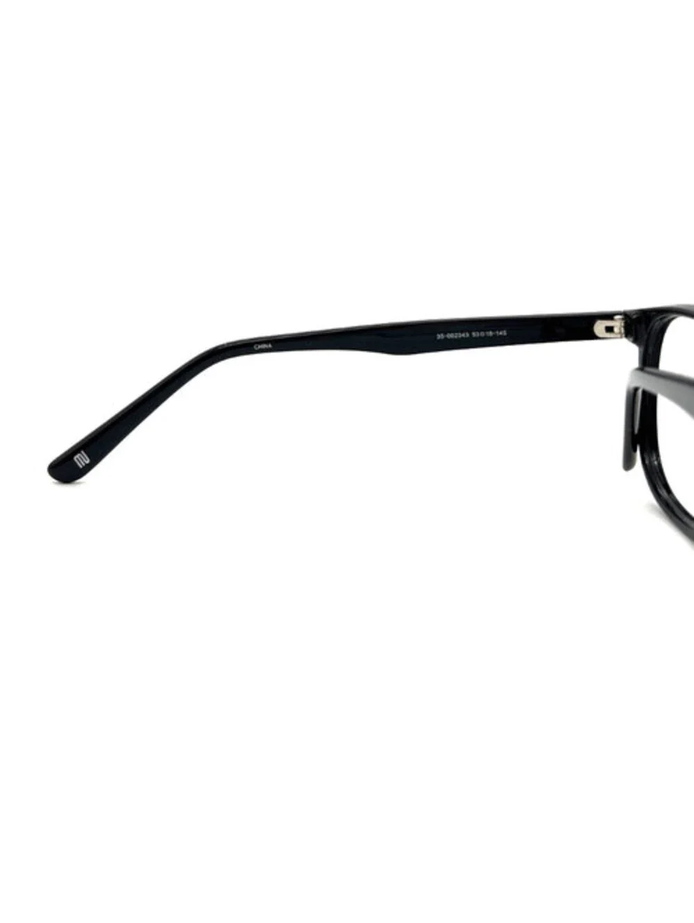 Muse 35-002343 Black Full Rim Authentic Eyeglass Frames 53-18-145