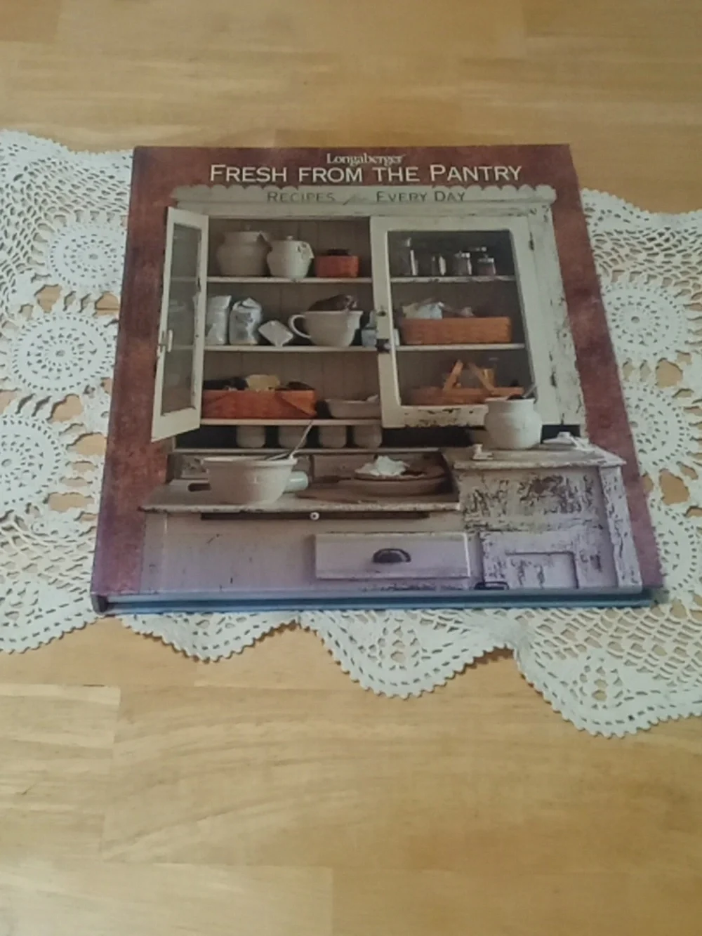Longaberger Cookbook - Fresh from the Pantry - Collectible