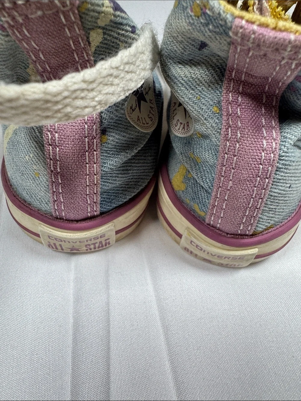Converse denim high