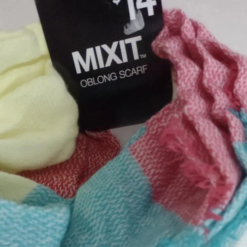 NWT - Mixit Oblong Scarf.