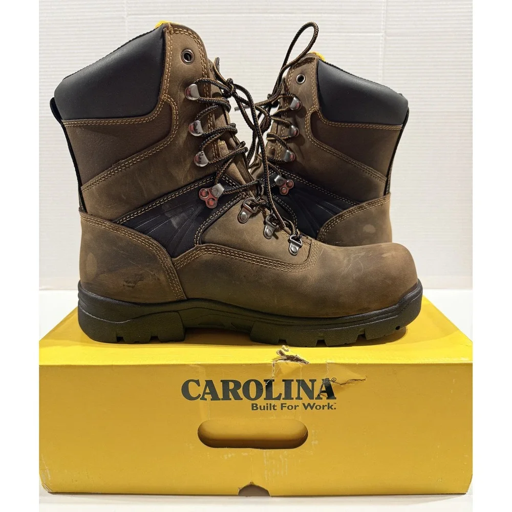 CAROLINA CA5589 - Men's Boots - Composite Toe Waterproof Brown Leather 11.5 2E