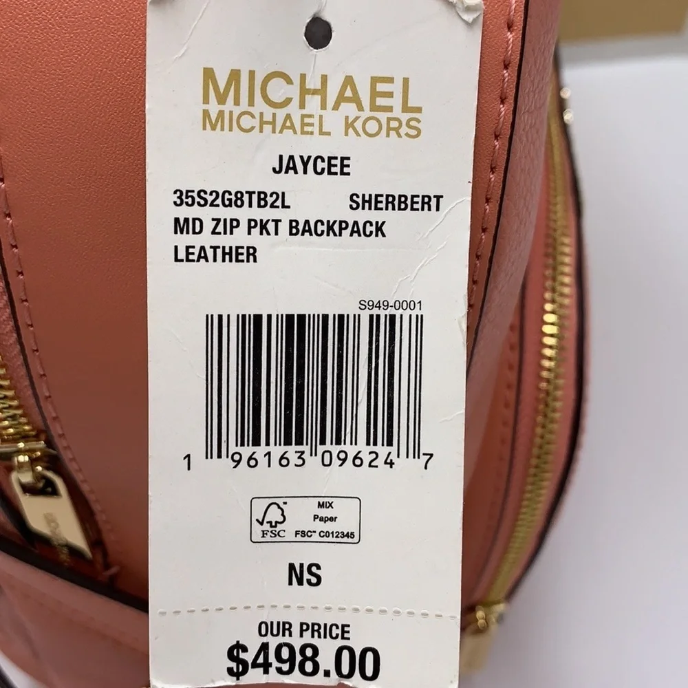 Michael Kors pebbled leather