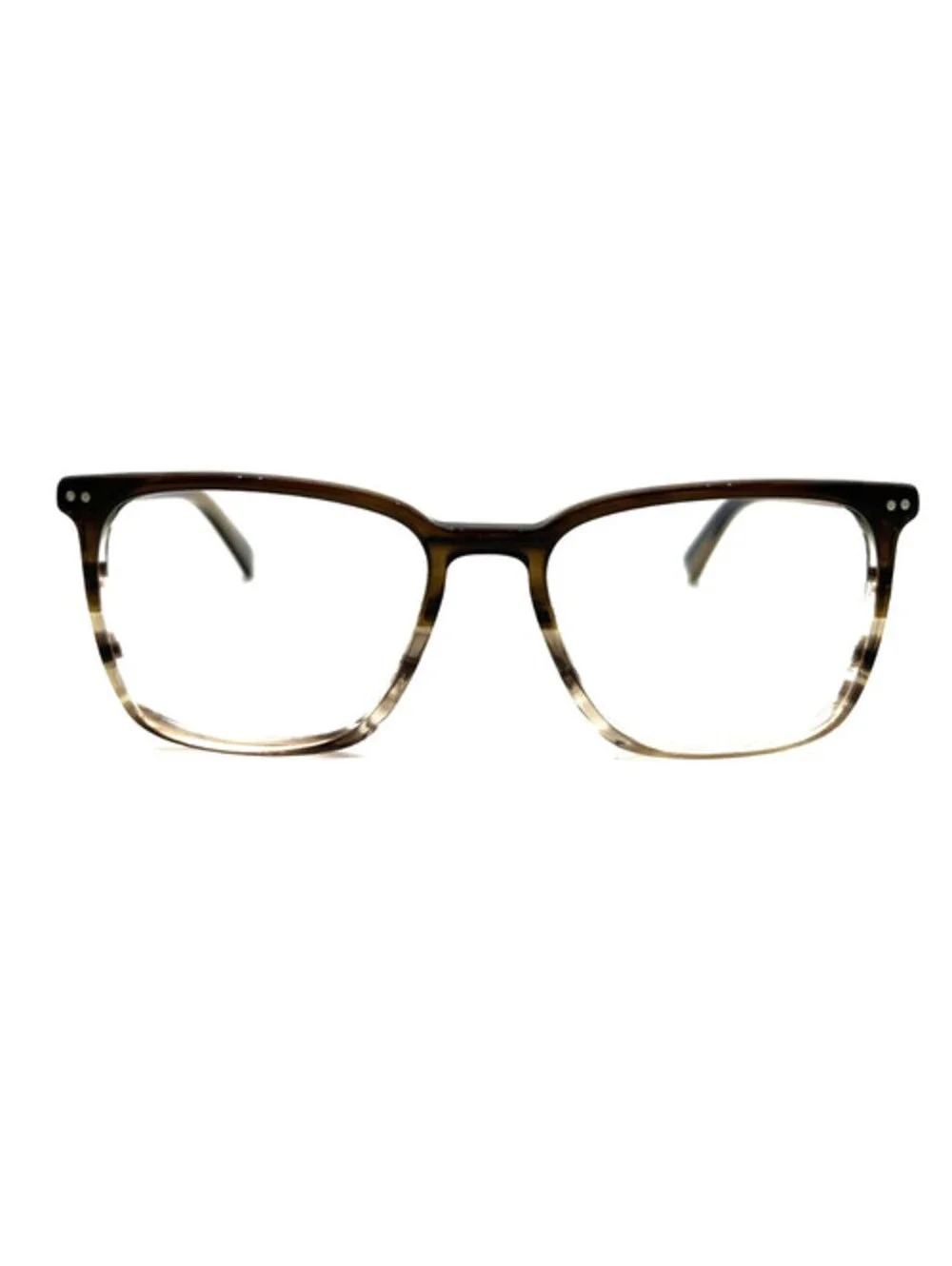 Perry Ellis PE-449-2 Brown Fade Rectangle Authentic Eyeglass Frames 53-17-140