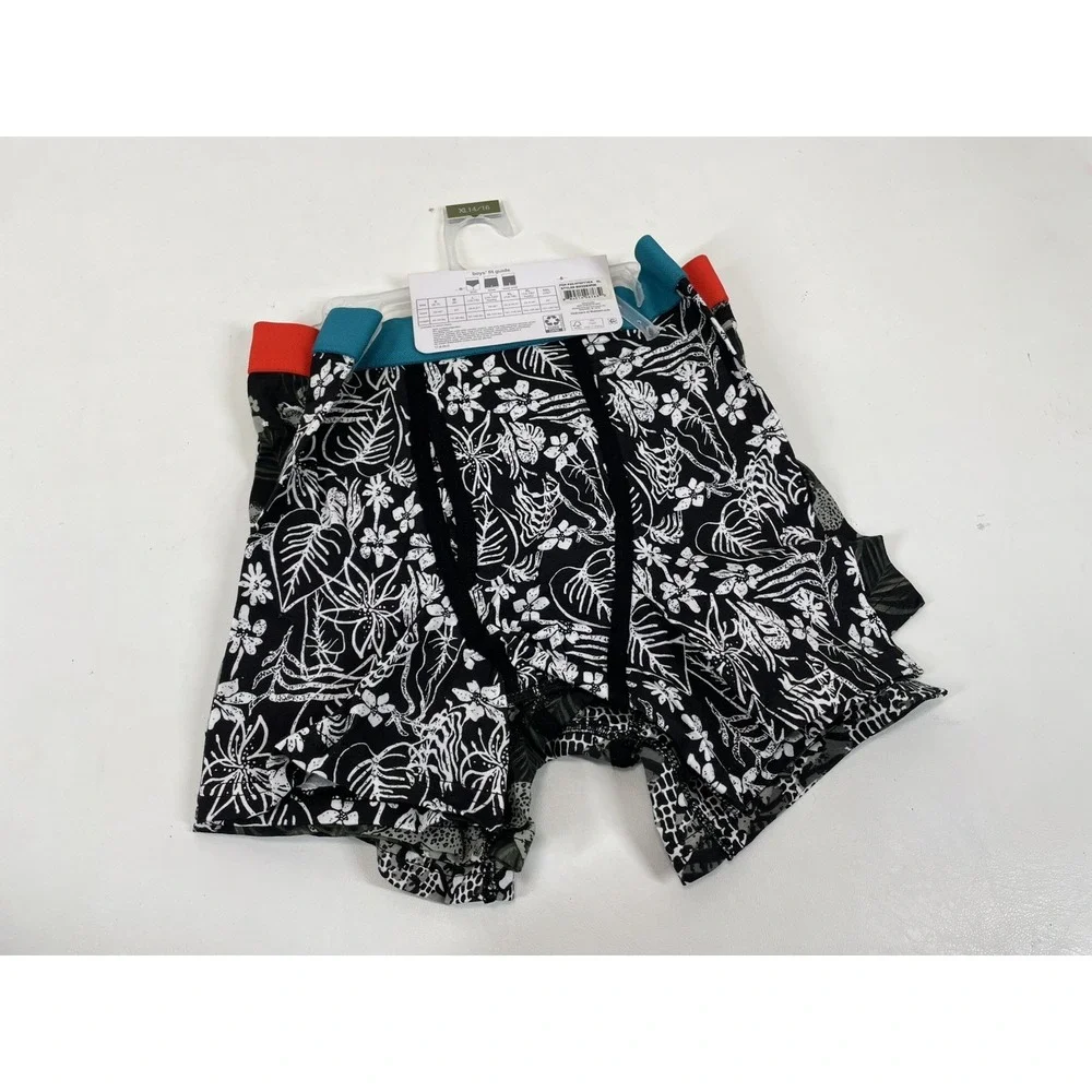 Wonder Nation Boxer Briefs 3 Pack Boys Size XL Jungle Print NWT‎