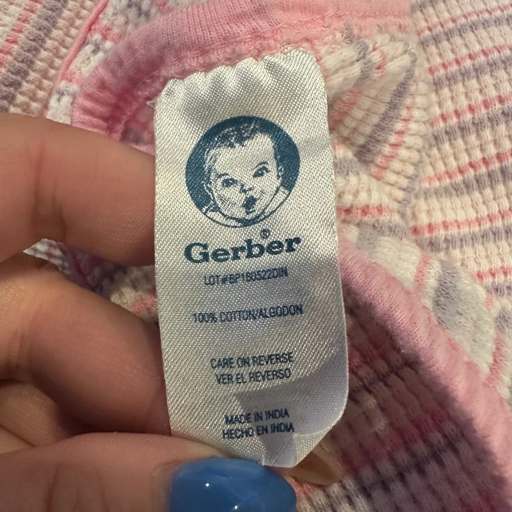 Gerber cotton length pattern