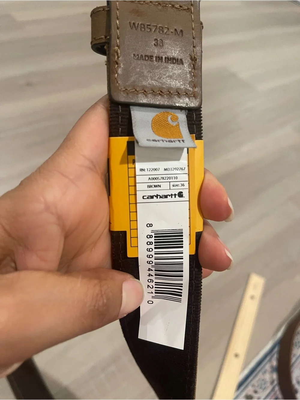 Carhartt men’s belt
