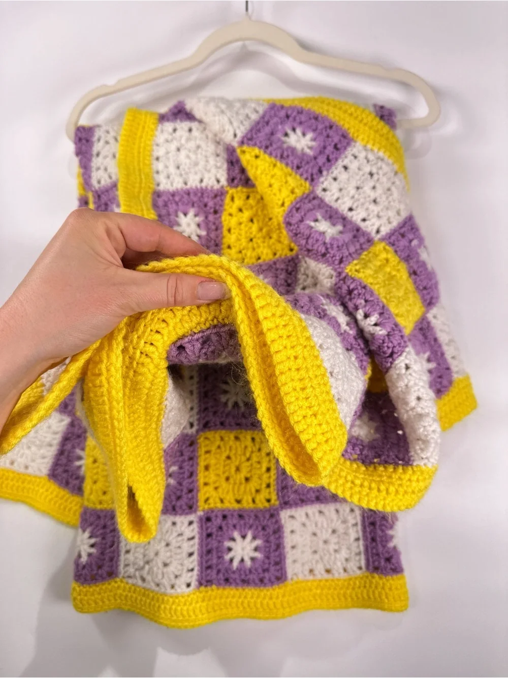 Handmade vintage crochet