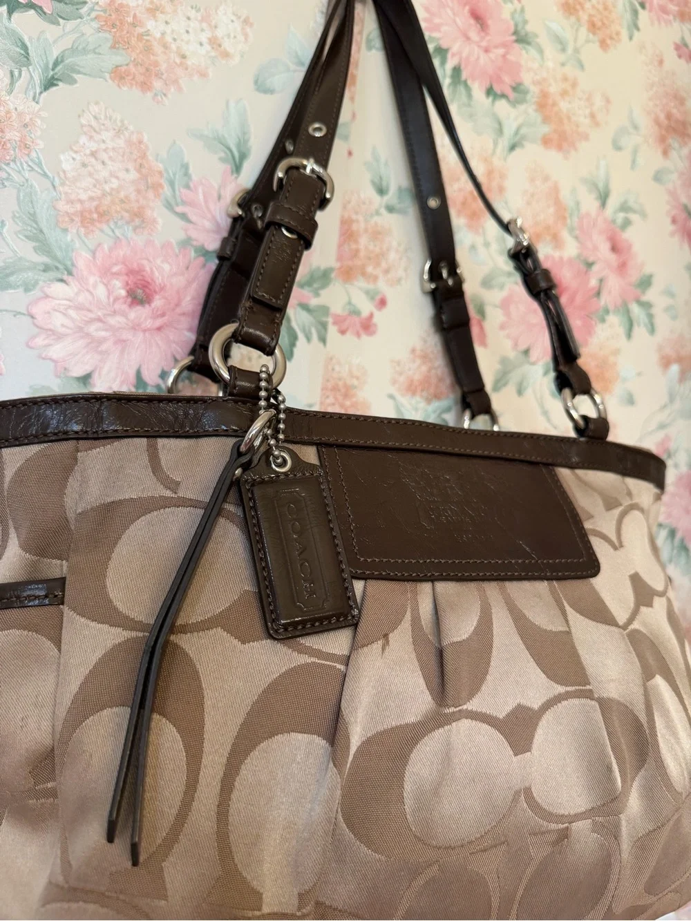 Coach signature canvas