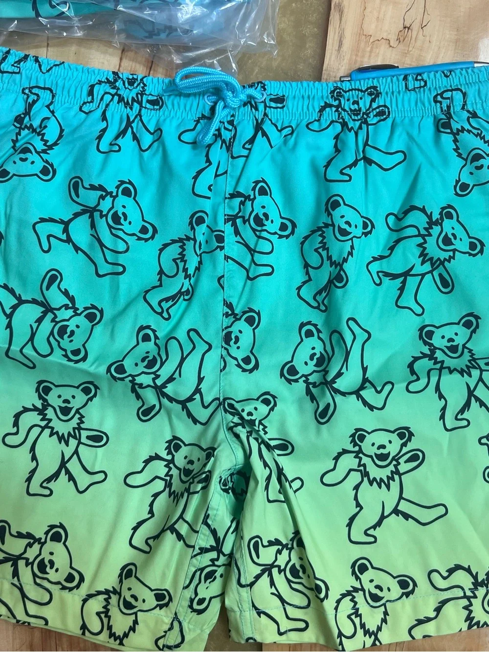 Grateful Dead bright turquoise