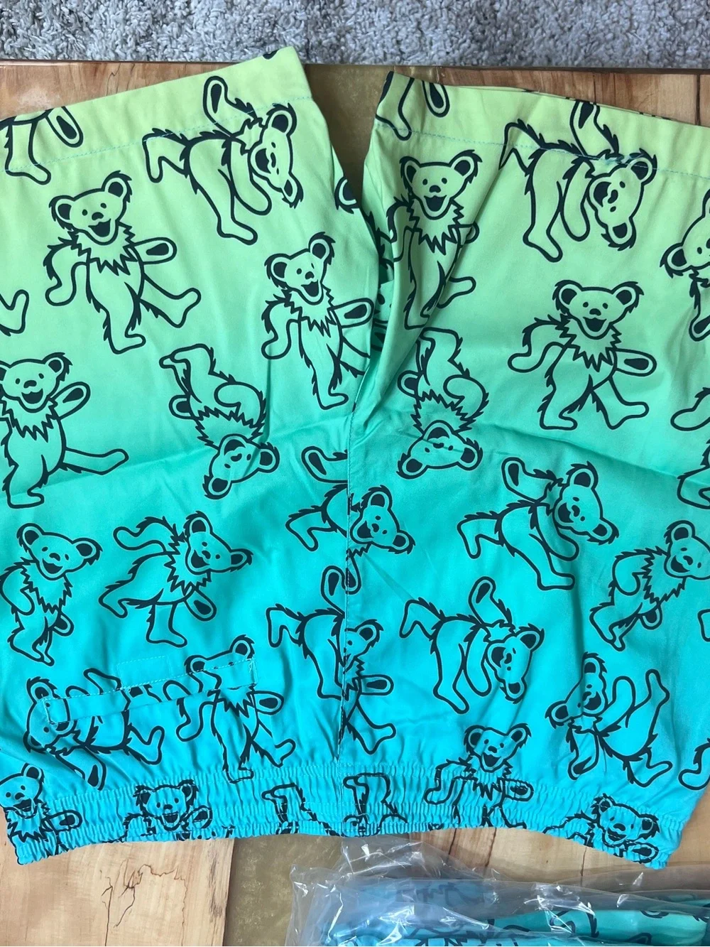 Grateful Dead bright turquoise