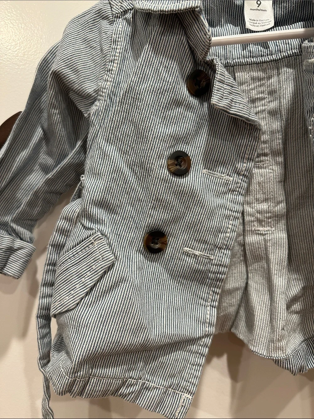 Carters double breasted