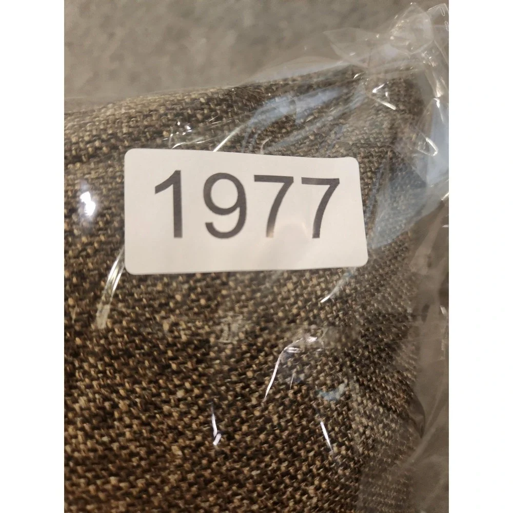 Orvis Sport Coat Blazer Mens 48 Brown Herringbone Tweed Made USA Vintage