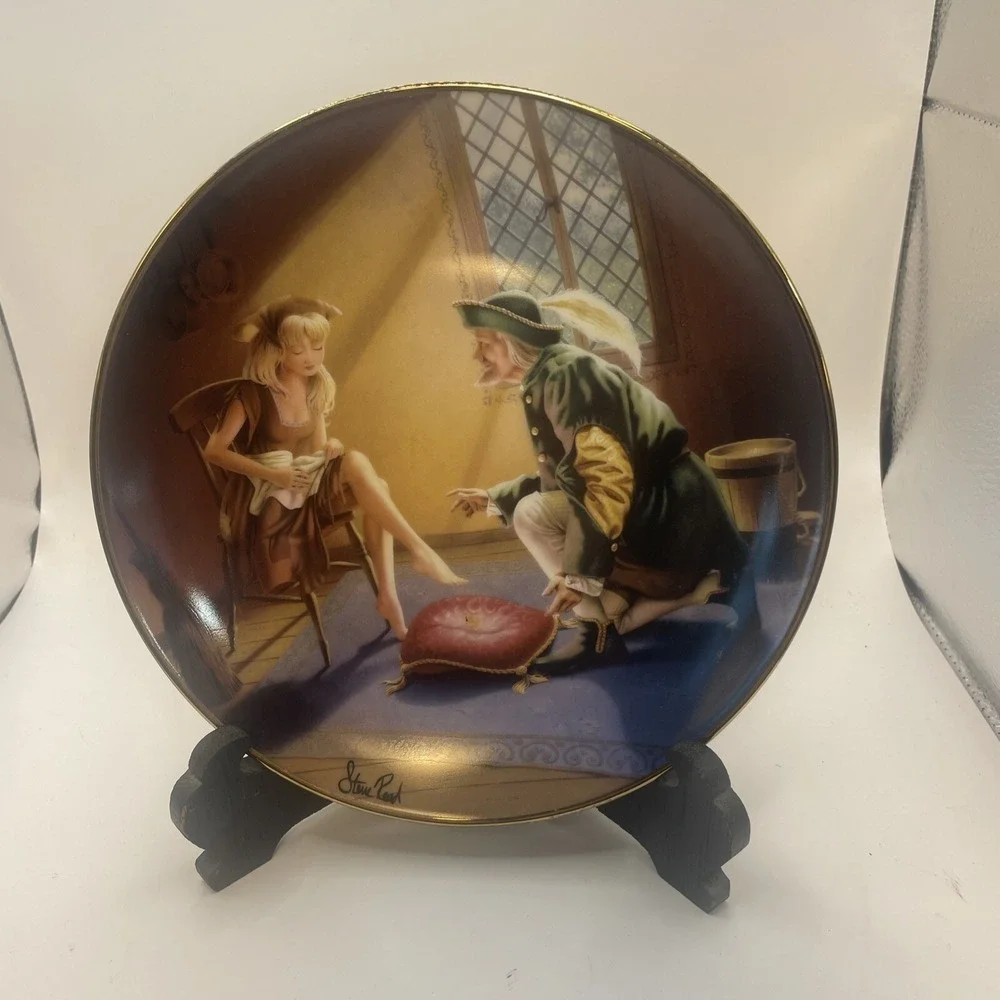Franklin Mint Cinderella IF‎ THE SHOE FITS  Ltd Ed Plate