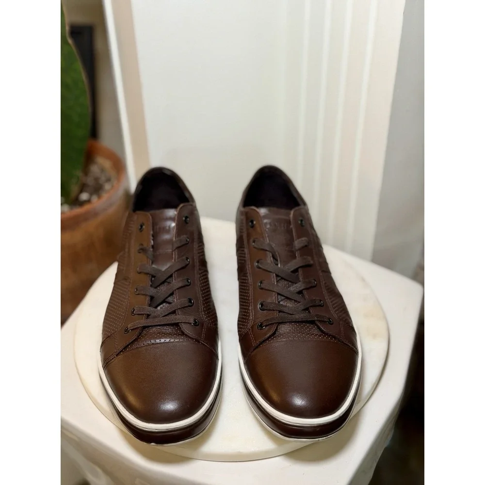Kenneth Cole New York Brand Wagon 2 Men's Size 11 M Brown Leather  Sneaker