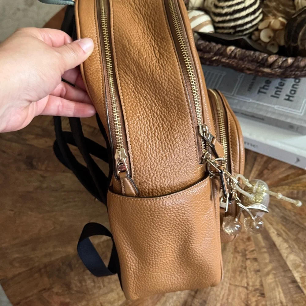 Coach pebbled leather