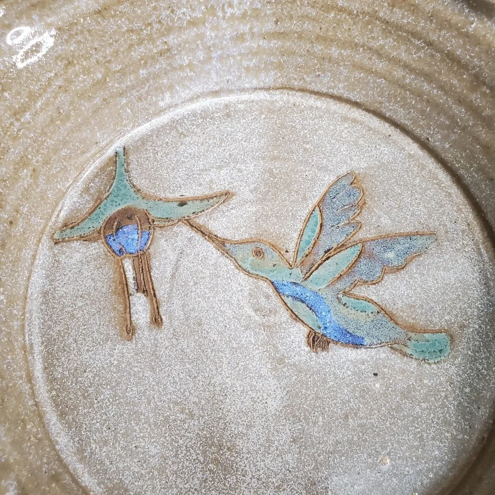 Vintage Mellow Mud Clay Deep Pie Plate 7