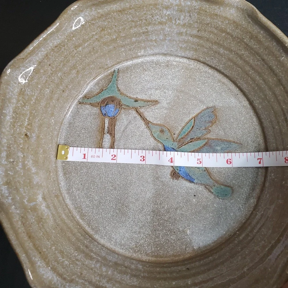 Vintage Mellow Mud Clay Deep Pie Plate 7