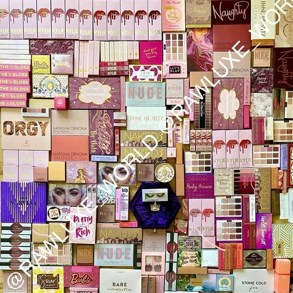 MAKEUP MYSTERY BOX BIGGEST BEST BOX 2X+ MSRP LUXURY HIGH END NEW FRESH