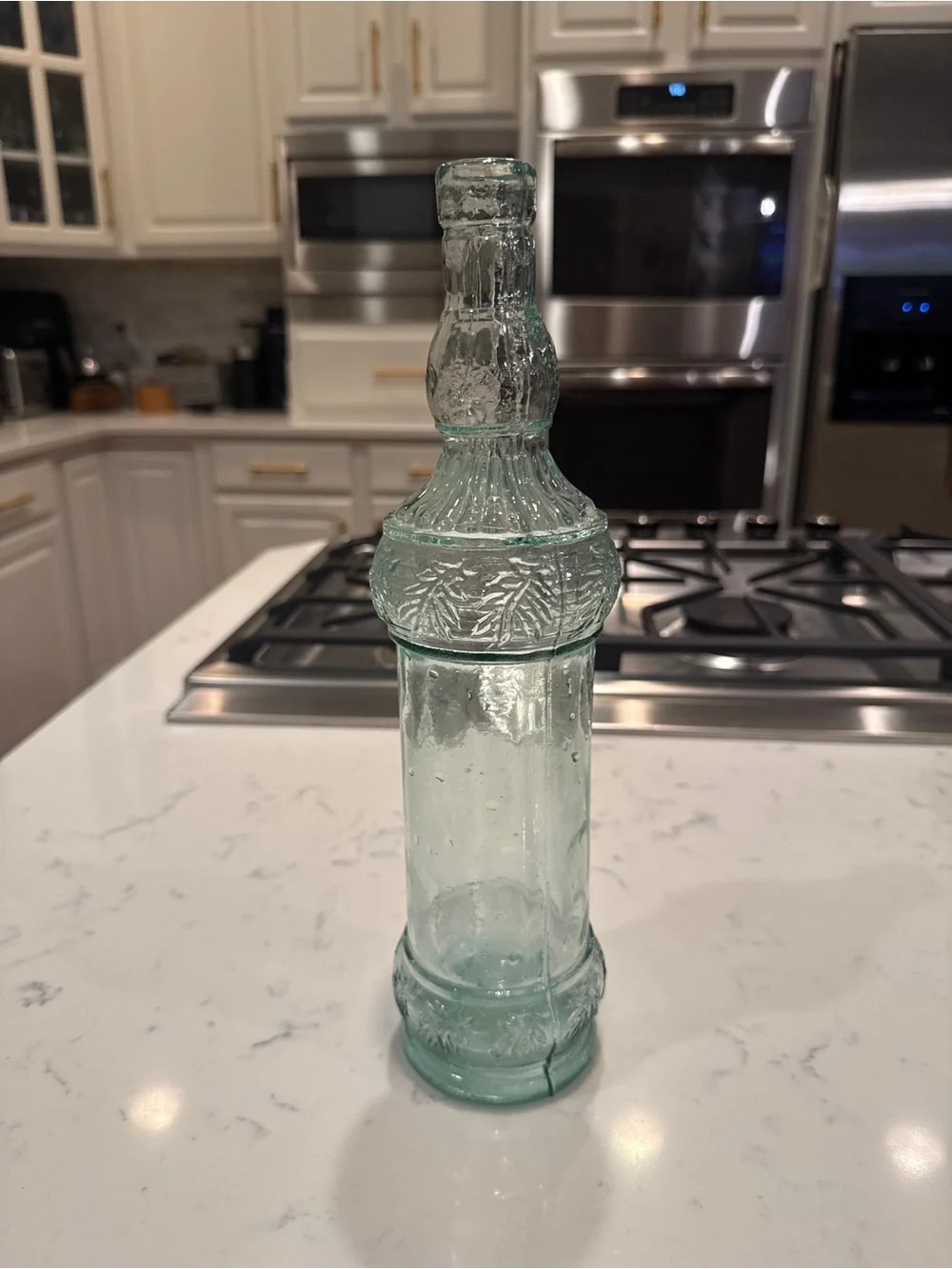 Spanish Recycled Glass Bottle vintage spanish