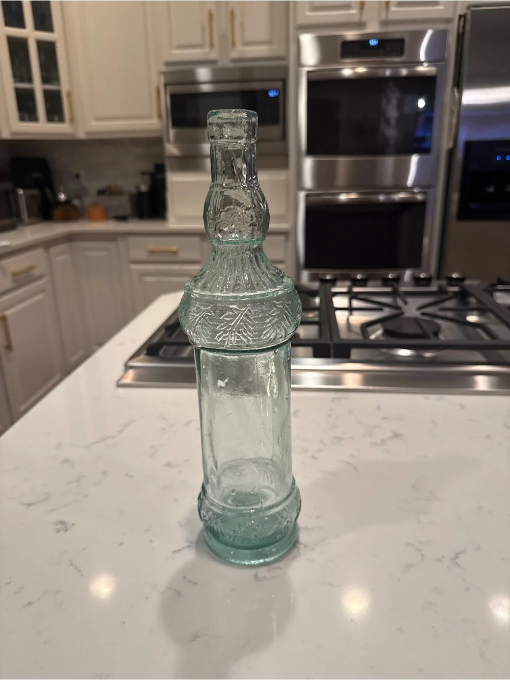 Spanish Recycled Glass Bottle vintage spanish