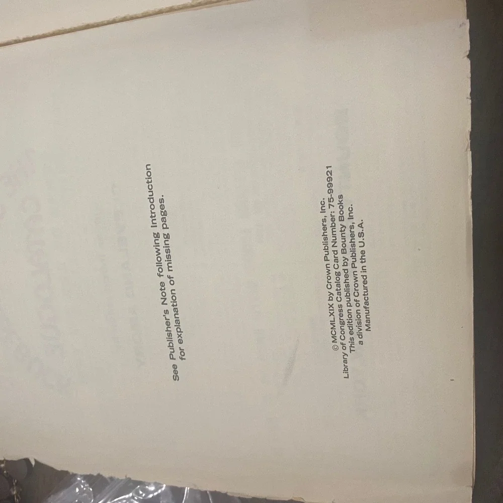 Bounty Books 1902 edition