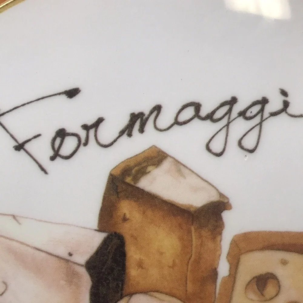 Ceramica Cuore formaggi cheese