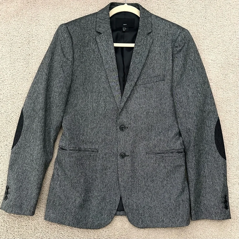H&M grey slim fabric