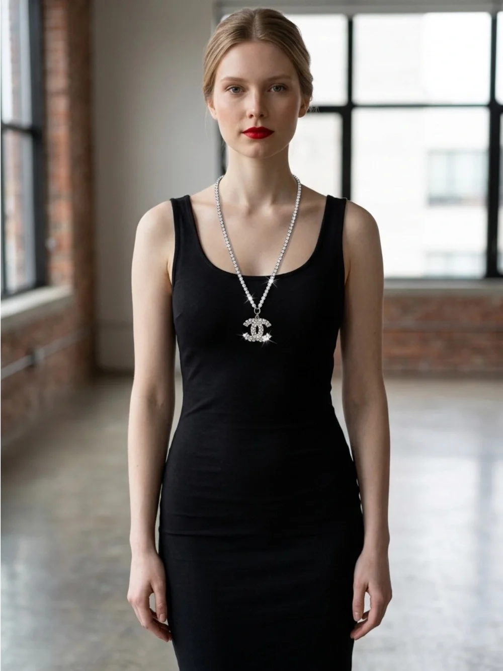 CHANEL necklace featuring