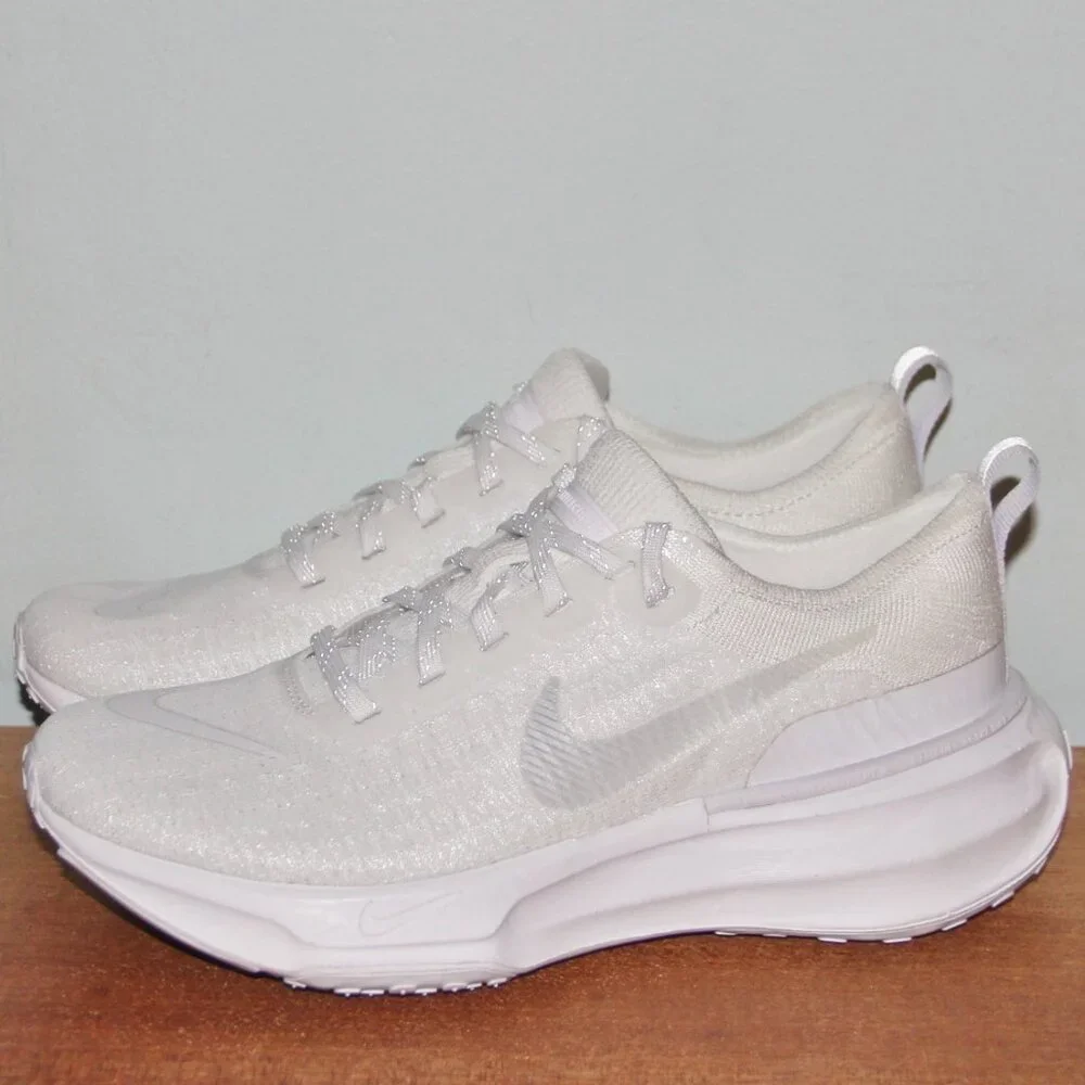 Nike ZoomX Invincible Run Flyknit 3 Running White Mens 6 Womens 7.5