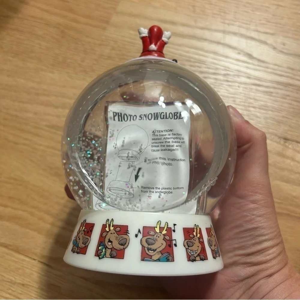 Vintage christmas snow