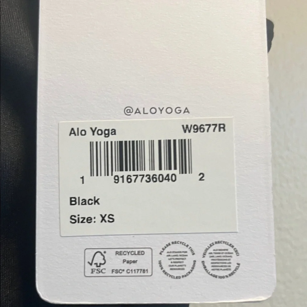 ALO Yoga smooth black
