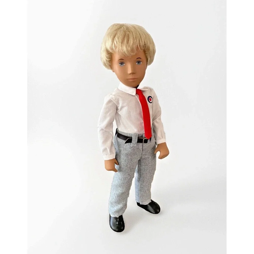 Gregor Sasha Doll 314 S Blonde‎ School Boy Dressed Original Clothes Trendon