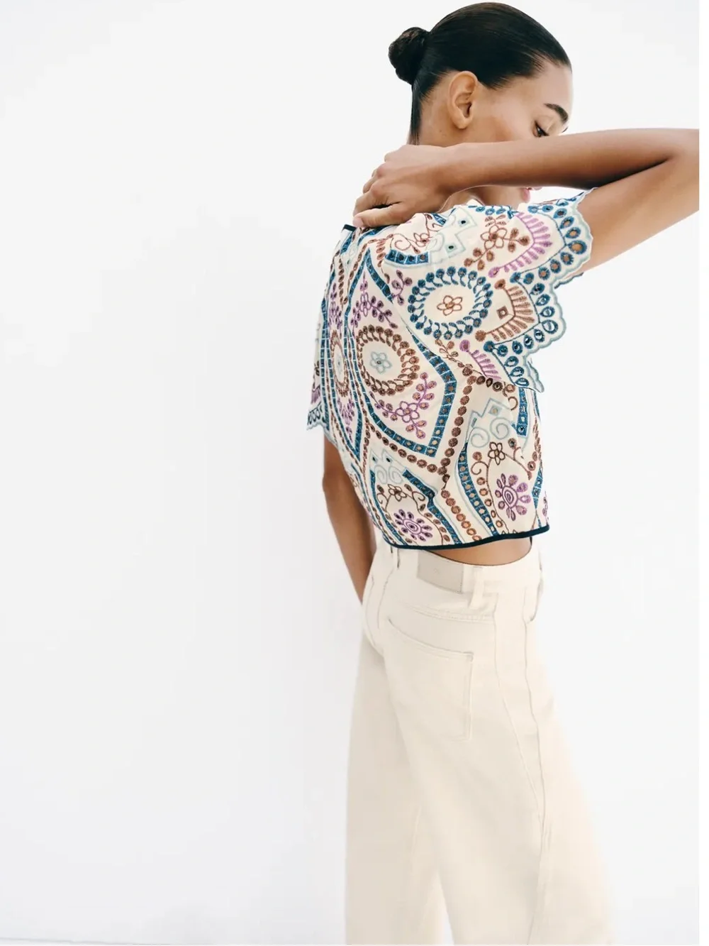 Zara front paisley