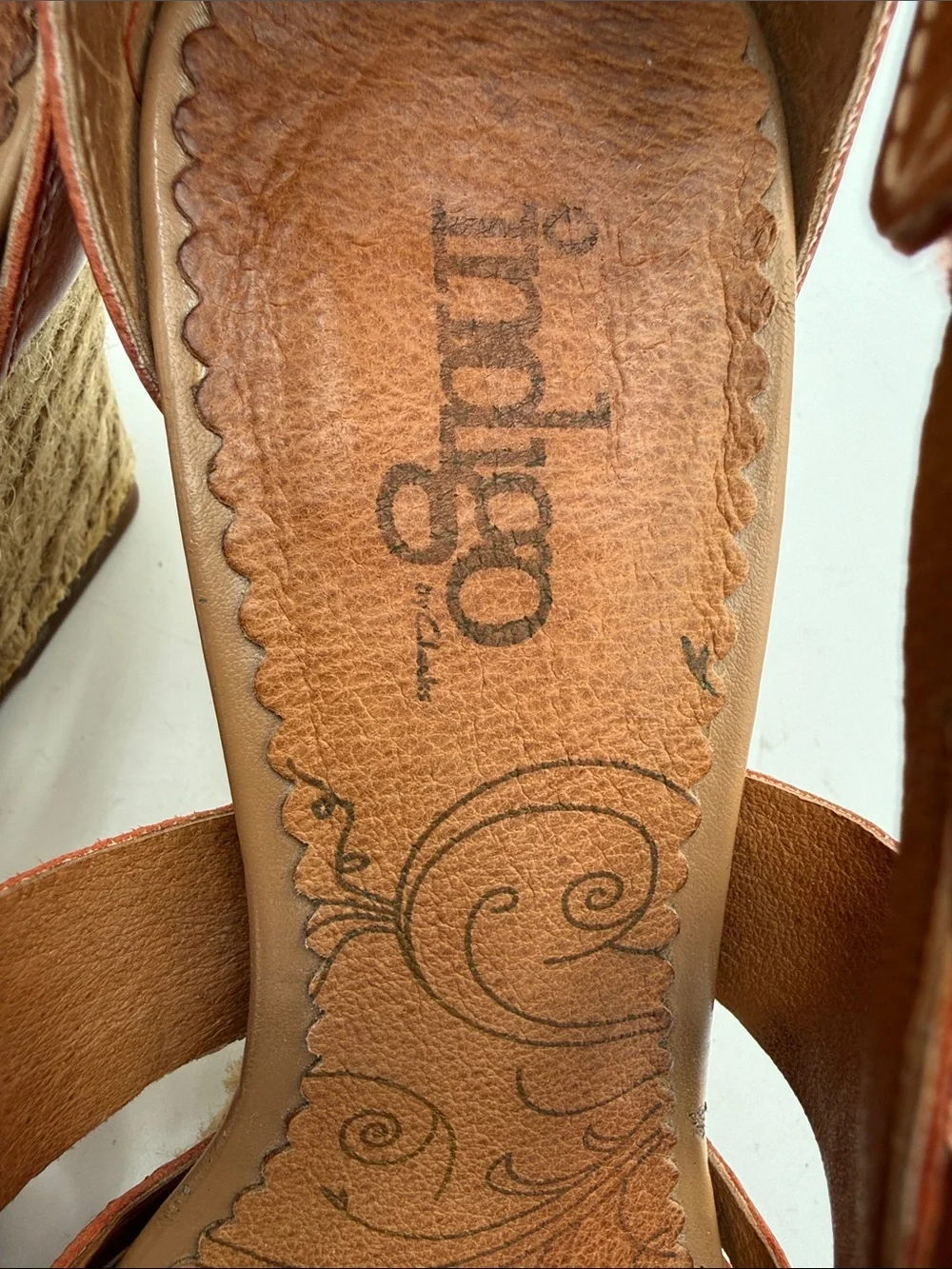 Indigo stylish rust