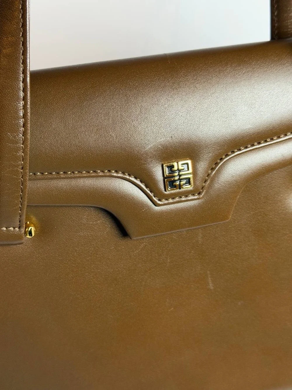 Givenchy satchel handbag interior