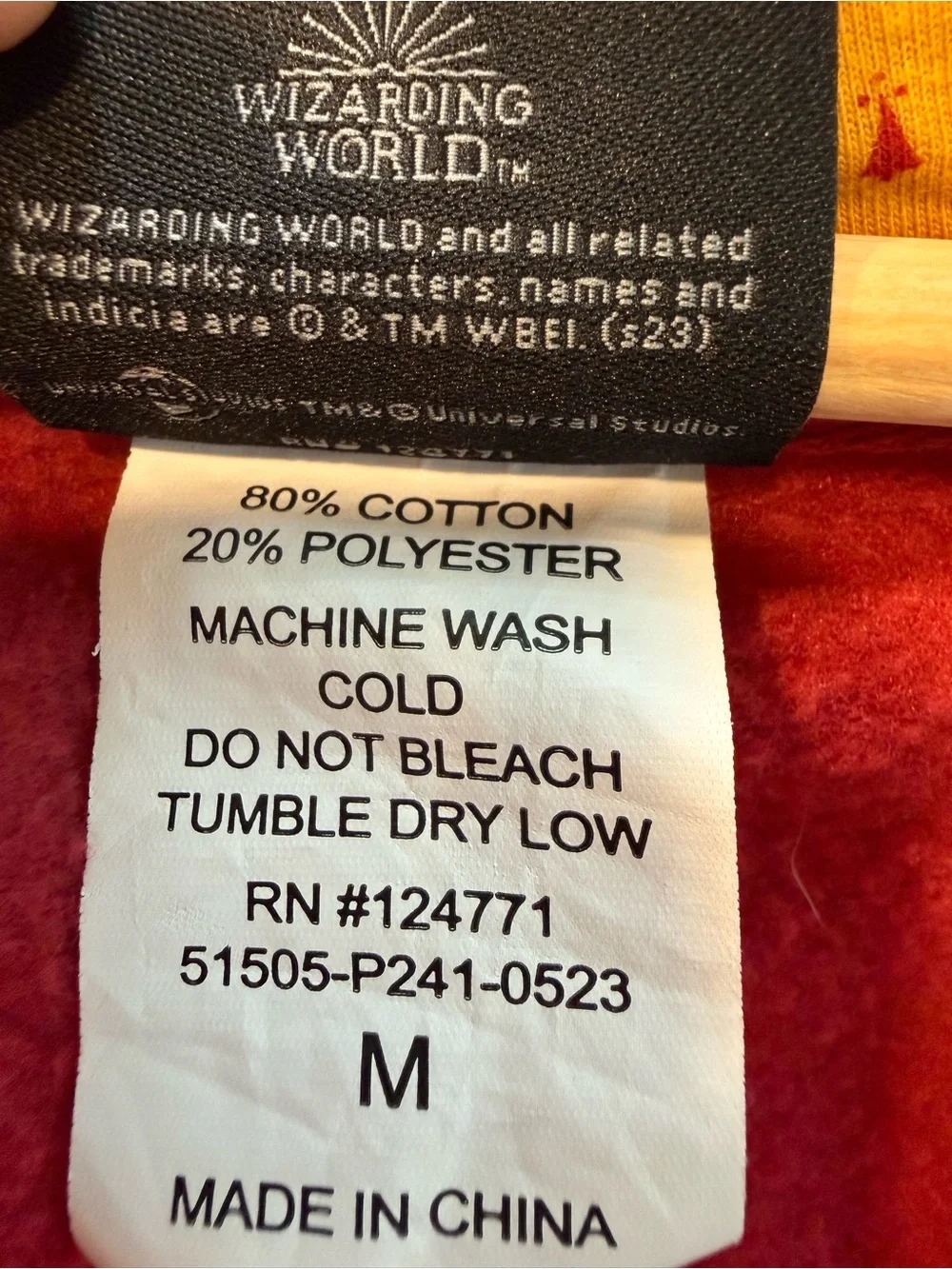 Wizarding World Of Harry Potter “gryffindor” polyester cotton